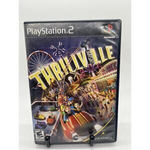 Thrillville PS2 Sony PlayStation 2 CIB Complete With Manual Theme Park Game
